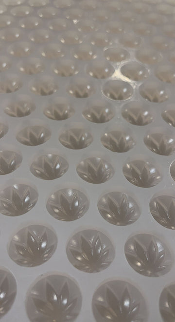 3.1 ml THC blad siliconen onkruidvorm