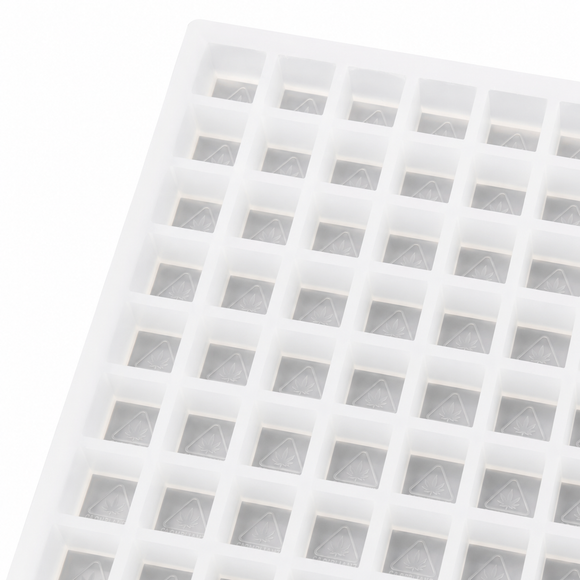 2,9 ml kubus Gummy Mold Compliance-logo - 391 gaatjes
