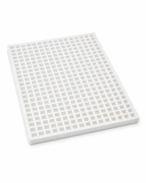 2,9 ml kubus gummivorm - 391 gaatjes