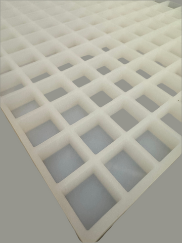 6 ml vierkante schimmel - 165 holtes