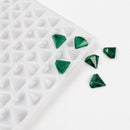2 mL diamant-gummivorm, 179 holtes, met doorschijnende smaragdgroene gummies