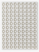 3,4 ml perzikring gummivorm - 108 gaatjes-4