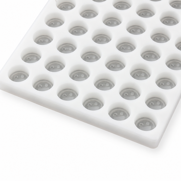 4 ml Smiley Face Gummy Mold - 140 gaatjes