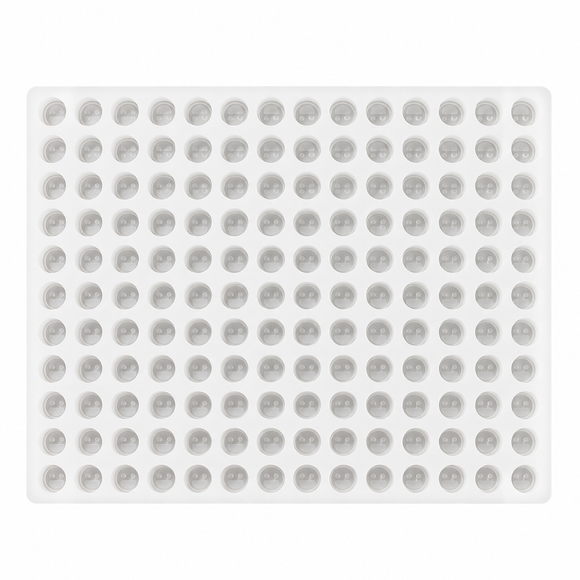 4 ml Smiley Face Gummy Mold - 140 gaatjes