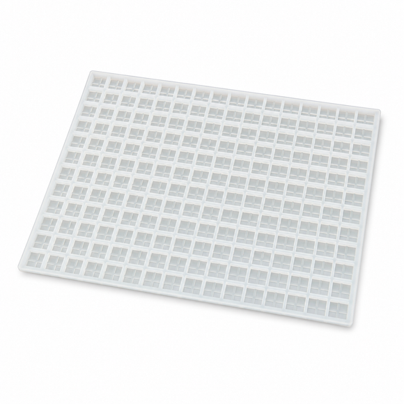 6 ml bakstenen gomachtige schimmel - 204 holtes
