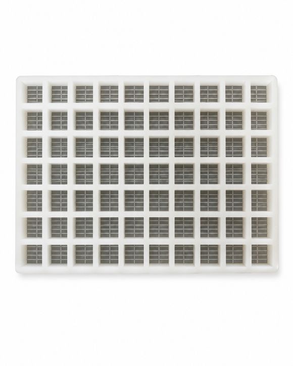 Commercial 7.4mL brick silicone gummy mold full view
