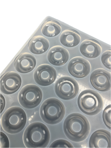 3 ml perzikring siliconen gummy mal - 108 holtes