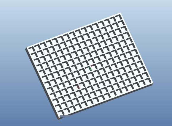 8 ml Cube Gummy Mold - 192 holtes