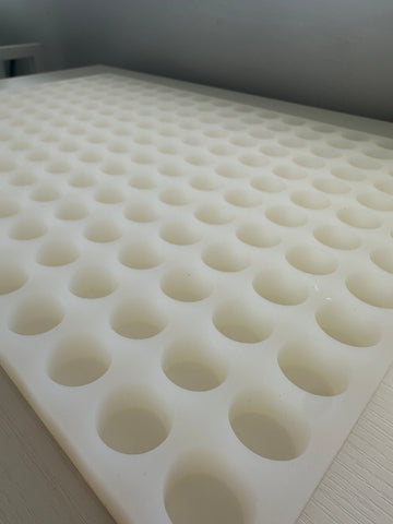 3.2 ml cilinder gummy schimmel - 192 holtes