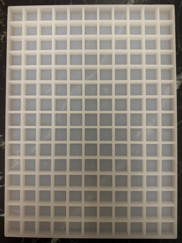 6 ml vierkante schimmel - 165 holtes - 0