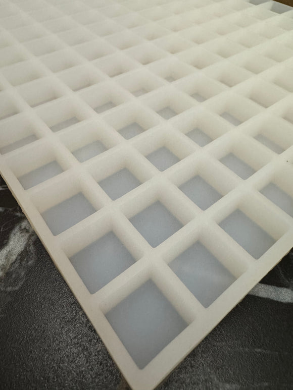 6 ml vierkante schimmel - 165 holtes