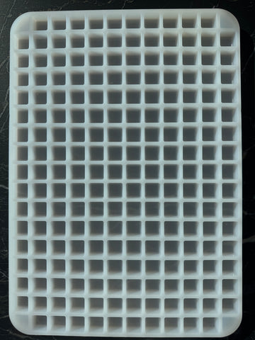 4,6 ml vierkante gummy schimmel - 200 holtes