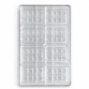 Aangepaste chocoladevorm - productaanzicht, van polycarbonaat, boomvormige holtes, 64 holtes