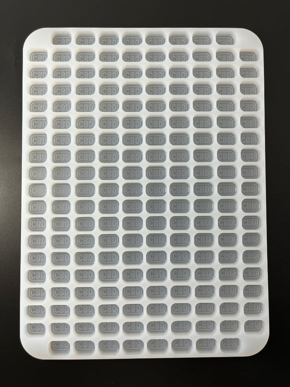 3.1 ml CBD Gummy Mold - 186 holtes