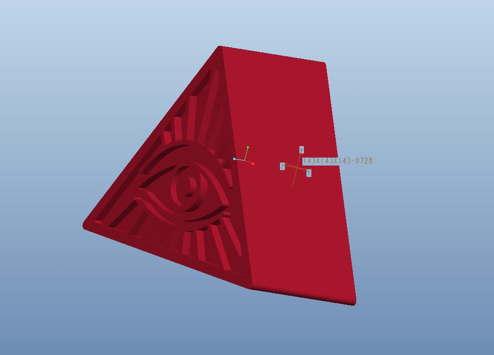 5.1 ml Pyramid Triangle Gummy Mold - 220 holtes
