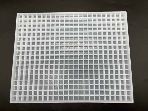 2,9 ml Cube Mold Compliance Logo - 391 holtes